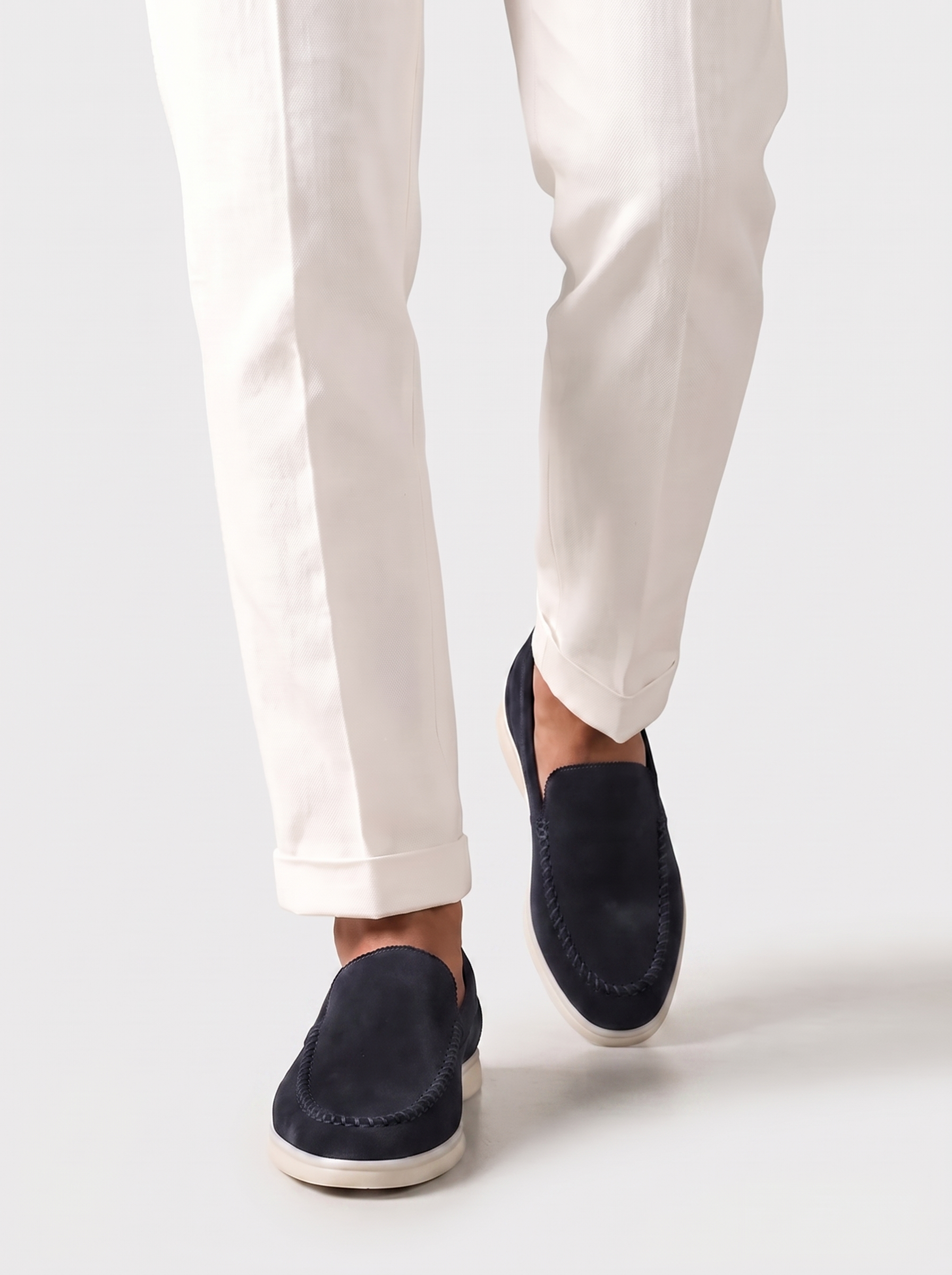 Navy Day Loafers