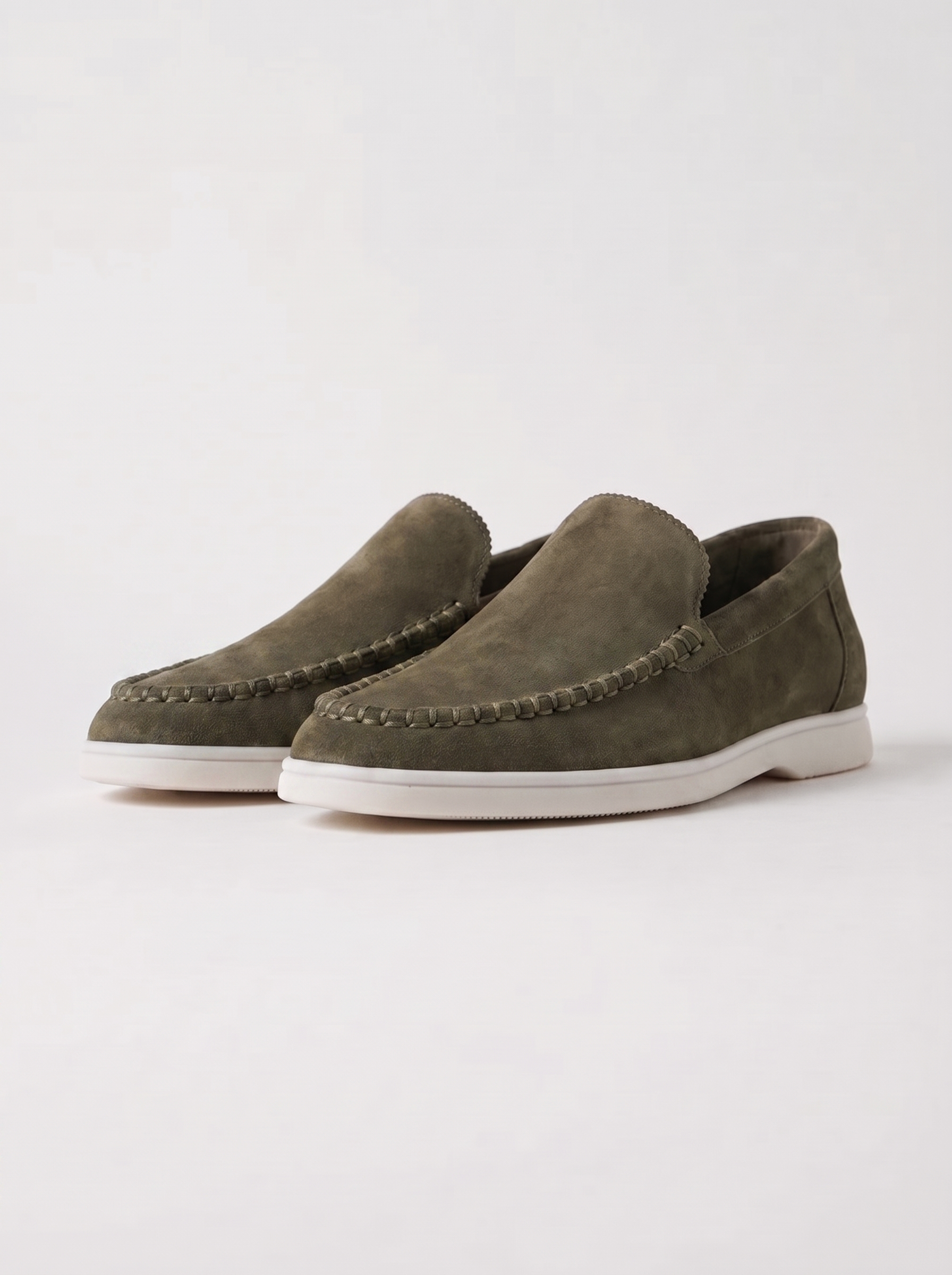 Olive Giorno Loafers