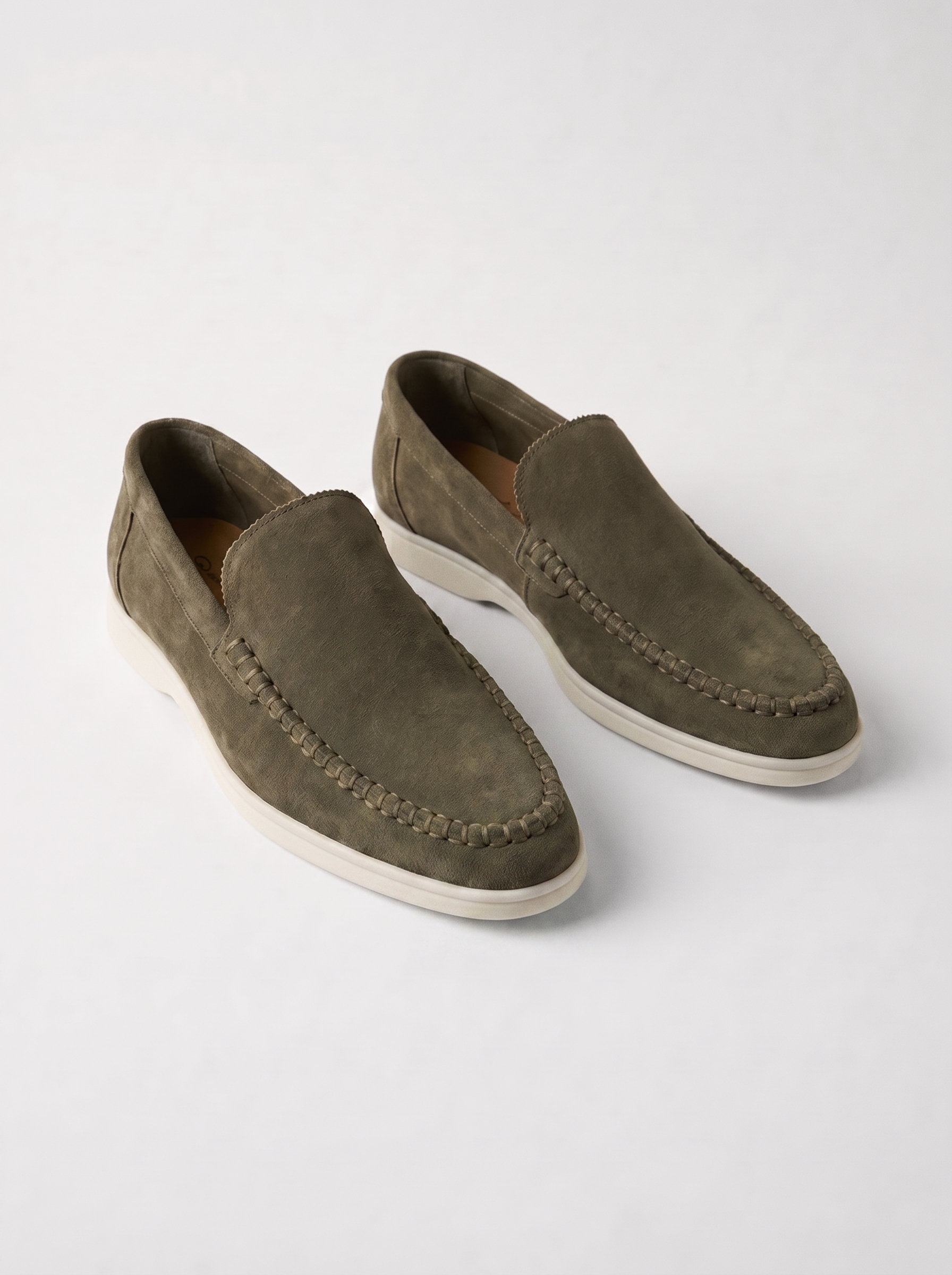 Olive Giorno Loafers