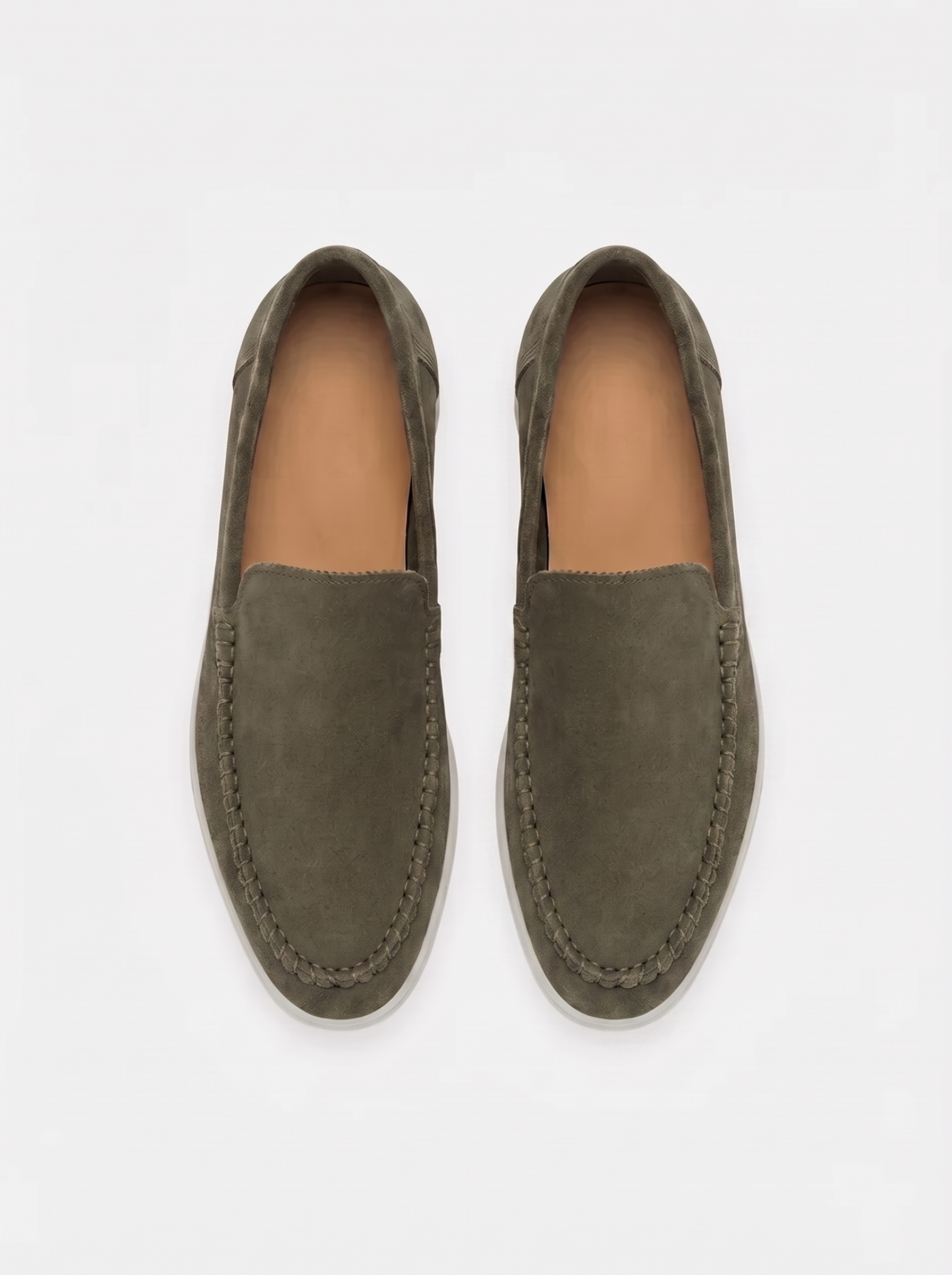 Olive Giorno Loafers