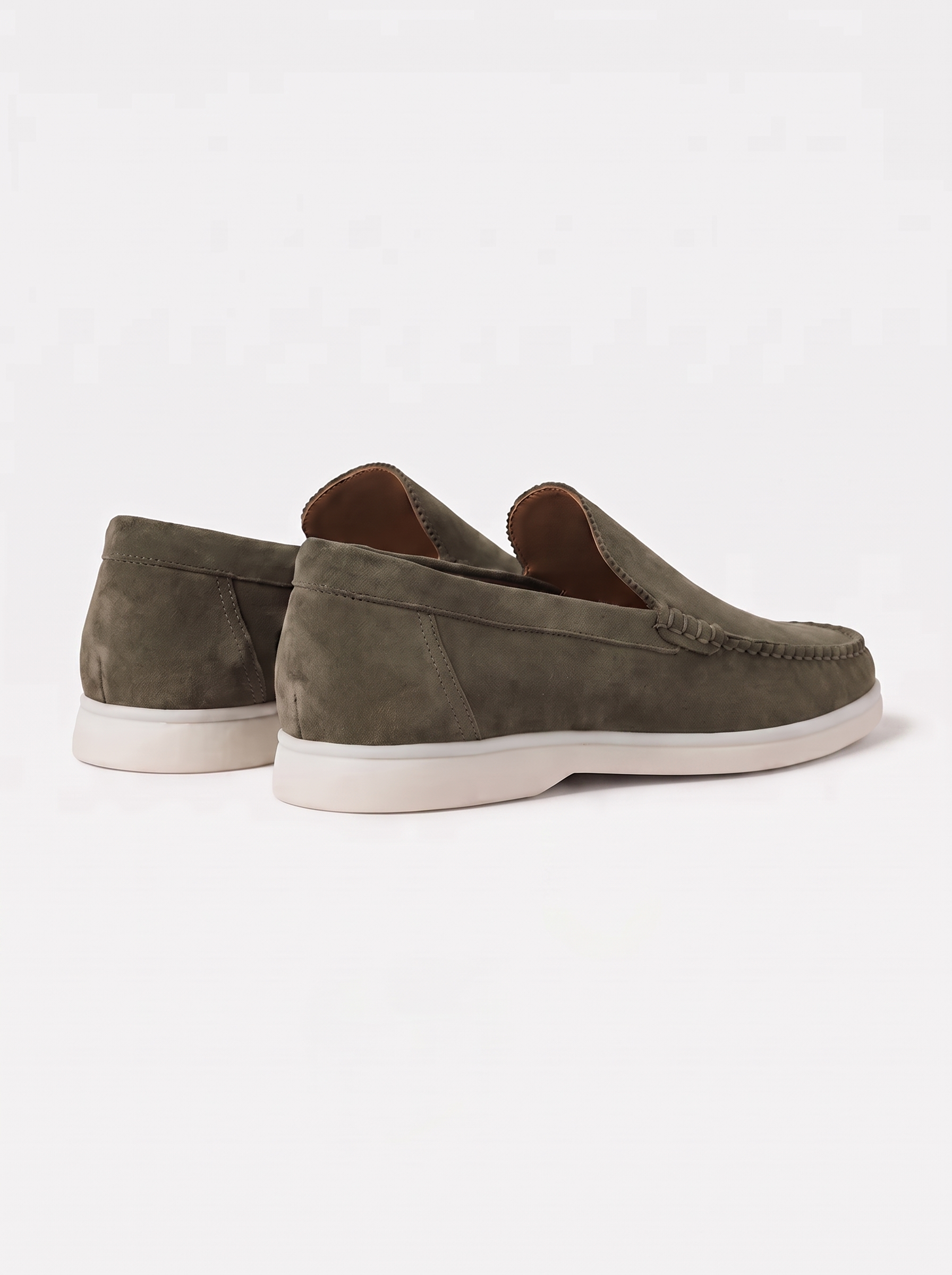 Olive Giorno Loafers