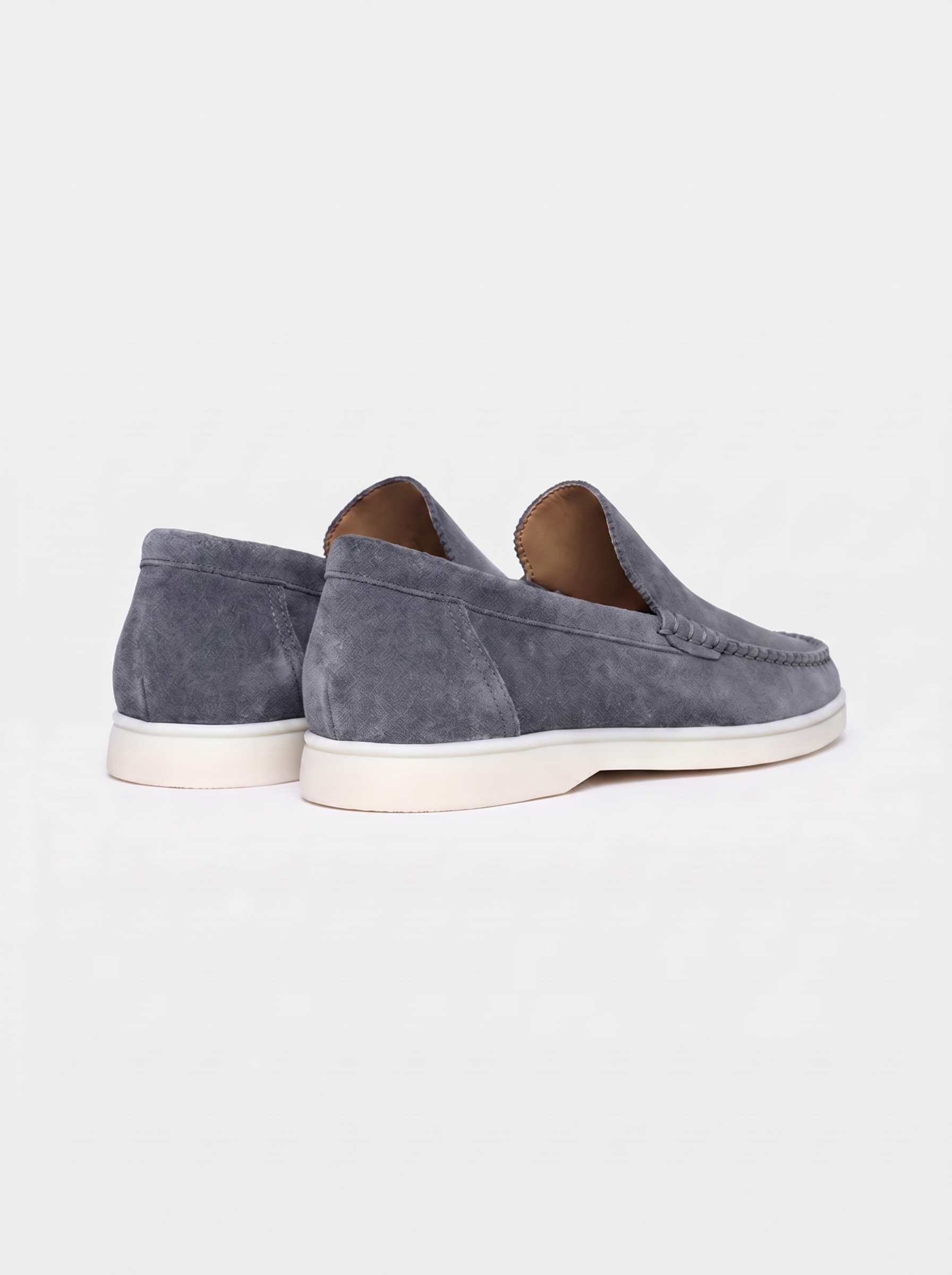 Steel Blue Giorno Loafers