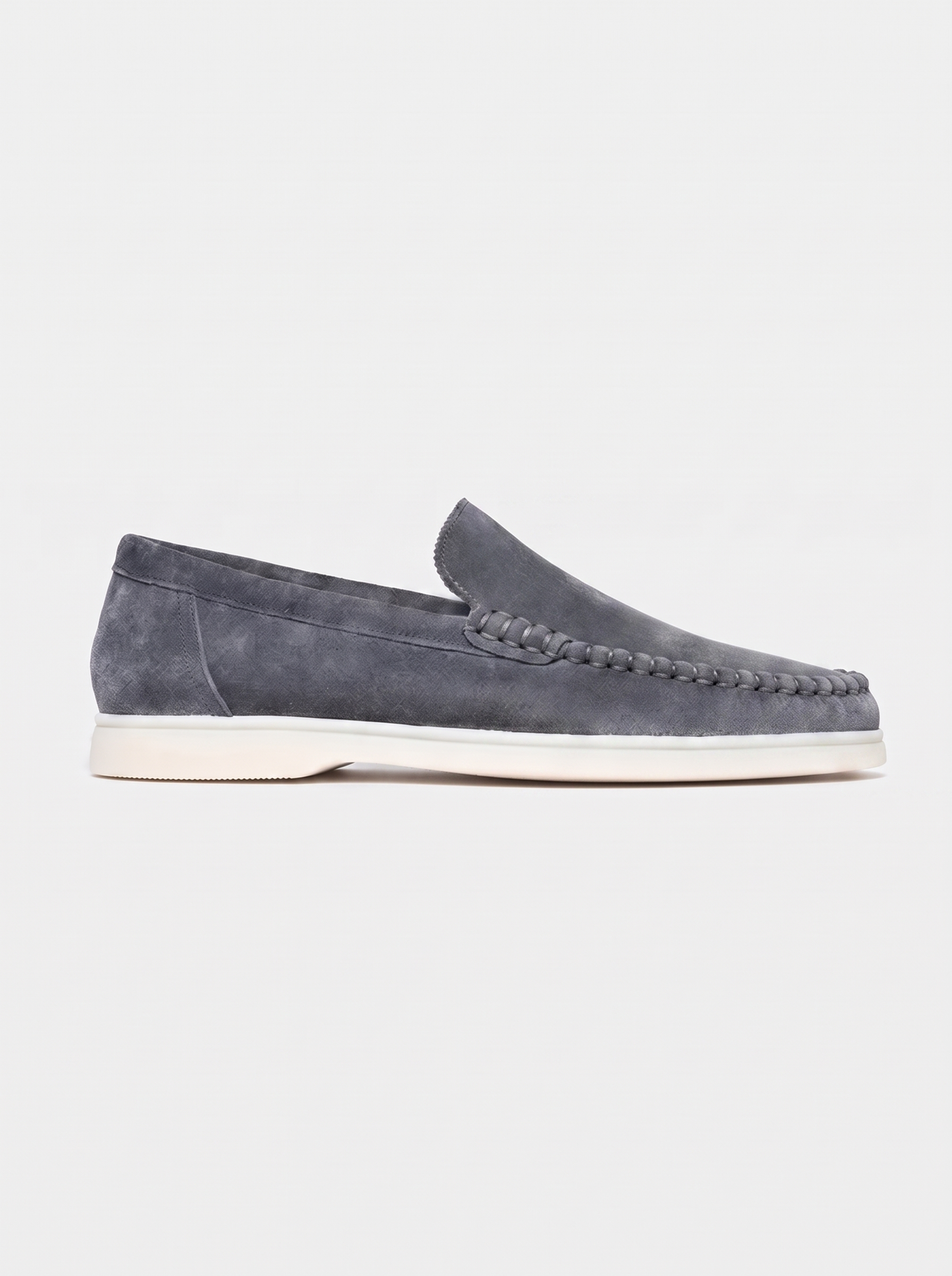Steel Blue Giorno Loafers
