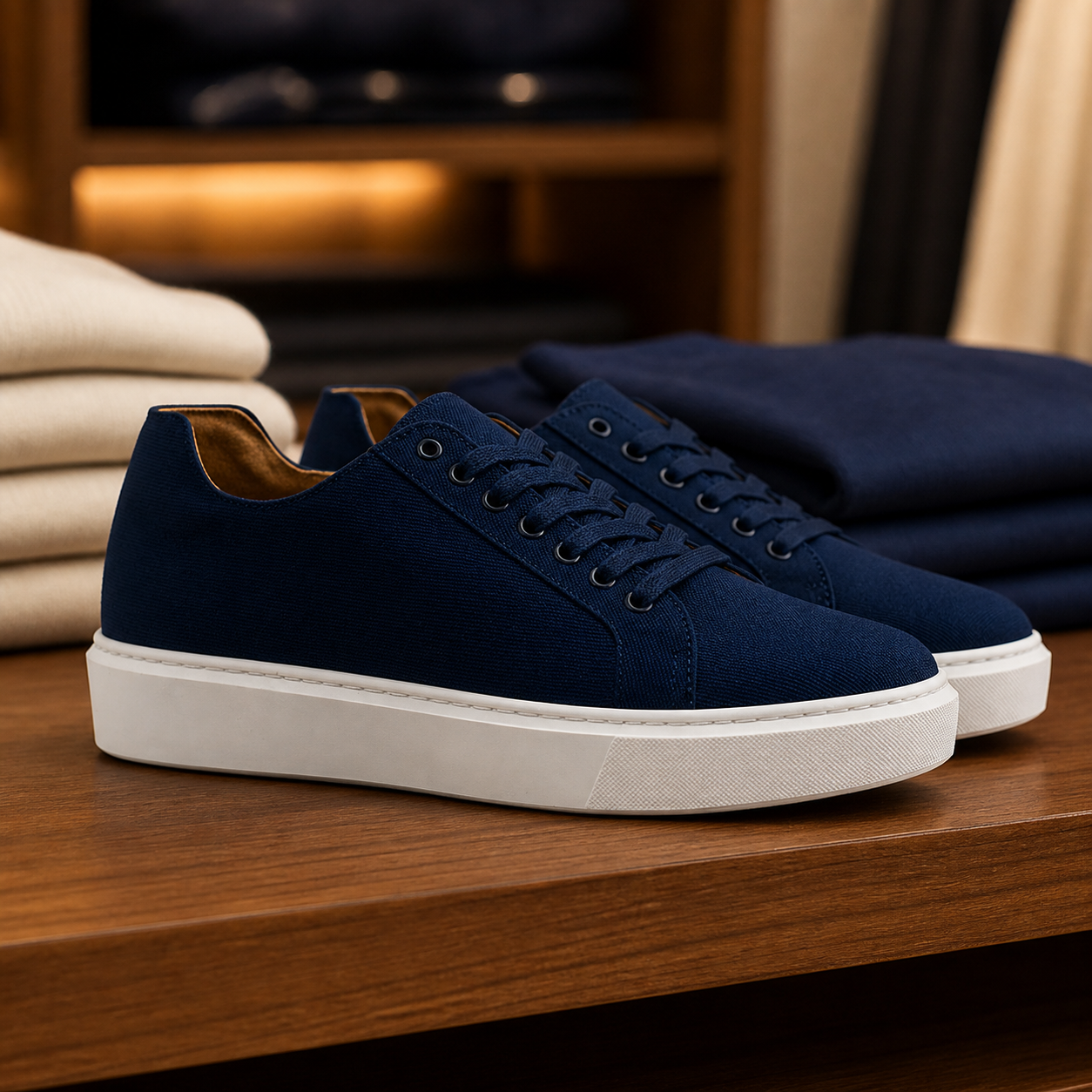 Amalfi blu esposta in boutique, vista 1