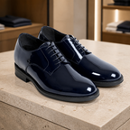 Bagnoregio blu esposta in boutique, vista 2