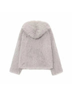 Dana Faux Fur Hooded  Jacket