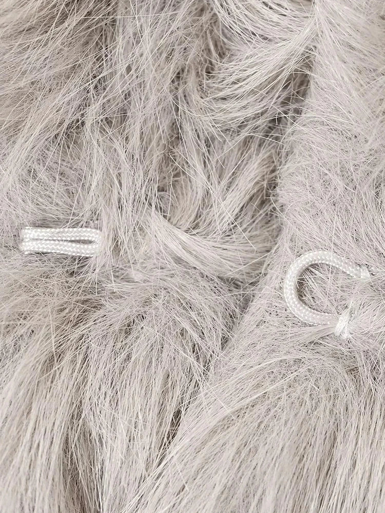 Dana Faux Fur Hooded  Jacket