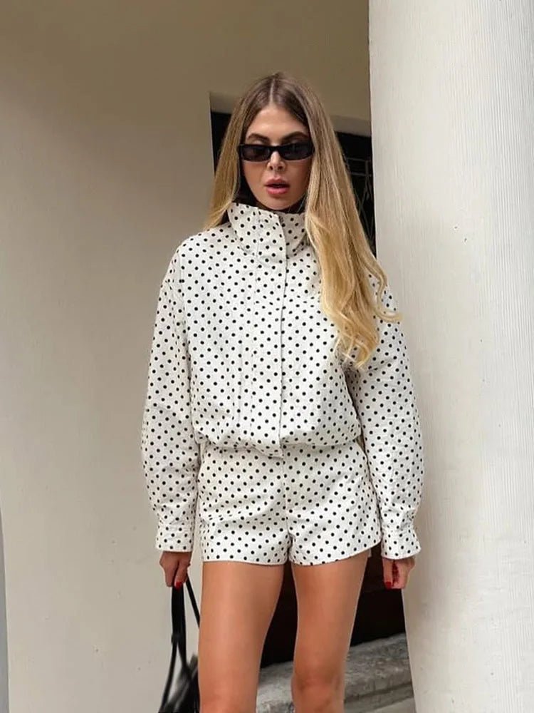 Hermine Polka Dot Jacket
