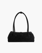 Adora Suede Baguette Bag