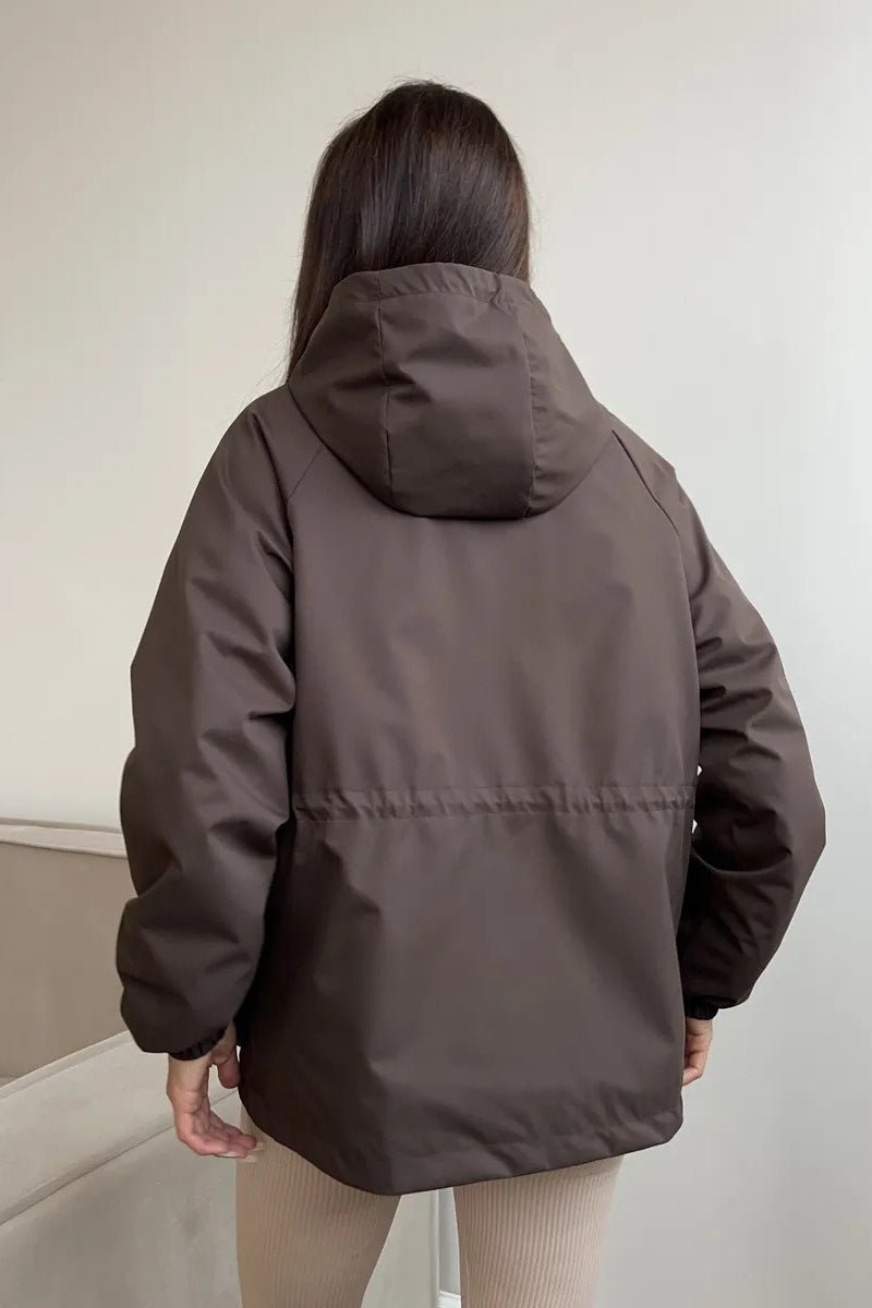 Adelia Waterproof Hooded Jacket