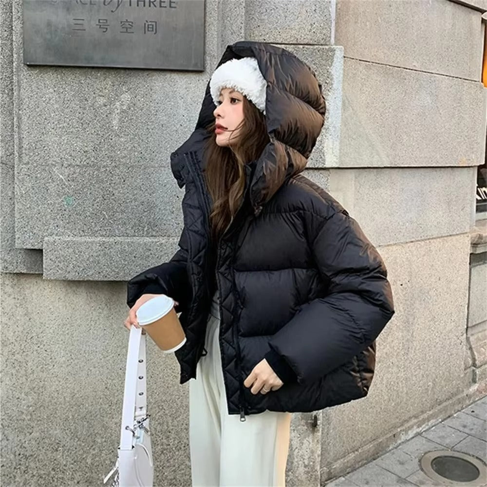 Adaure Thick Hooded Puffer Jacket