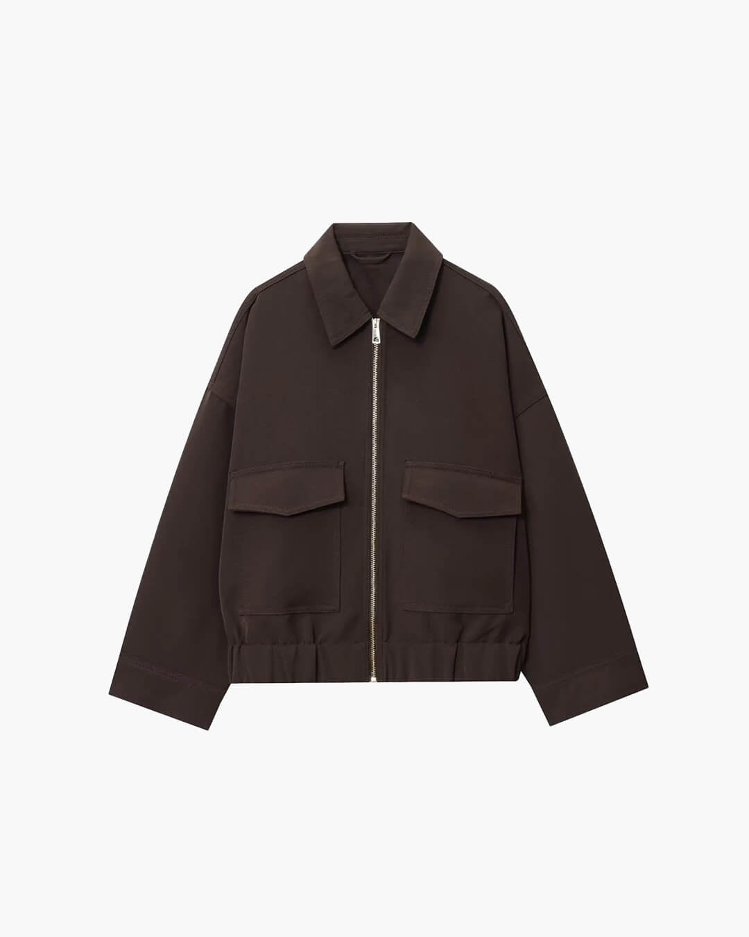 Ginny Flap Pocket Bomber Jacket