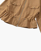 Virginia Drawstring Batwing Jacket