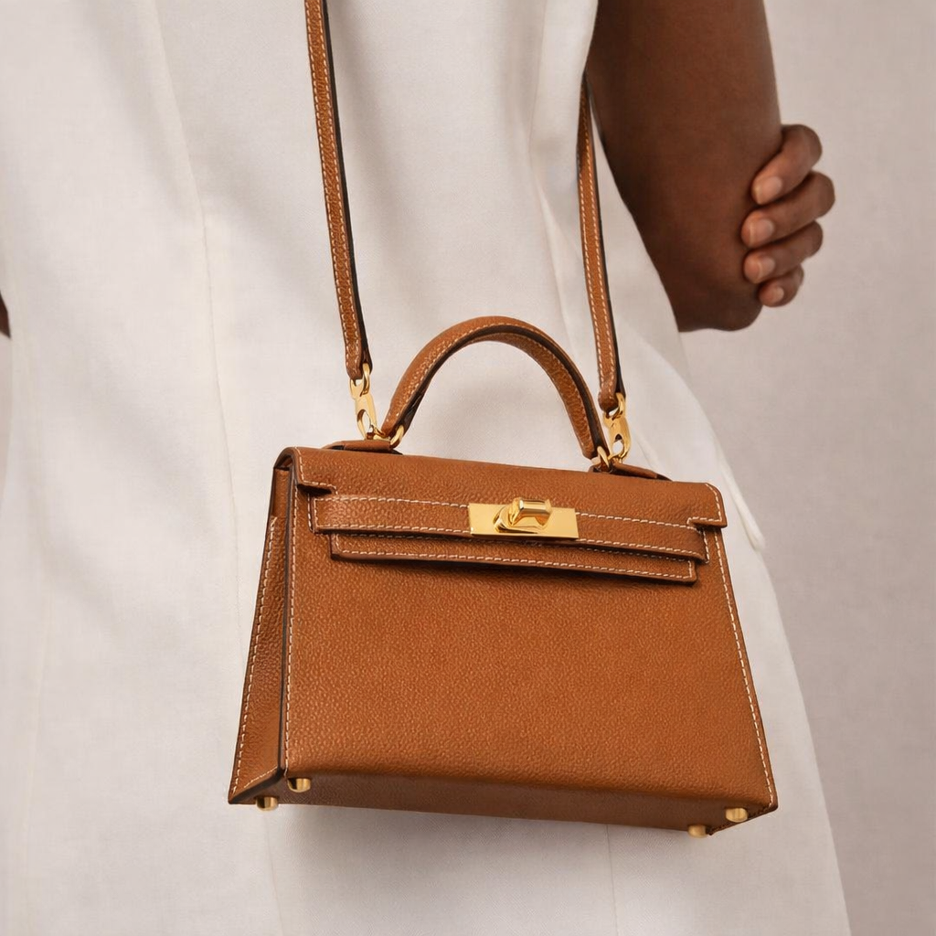 Bellaro St. Barth Bag styled with shoulder strap